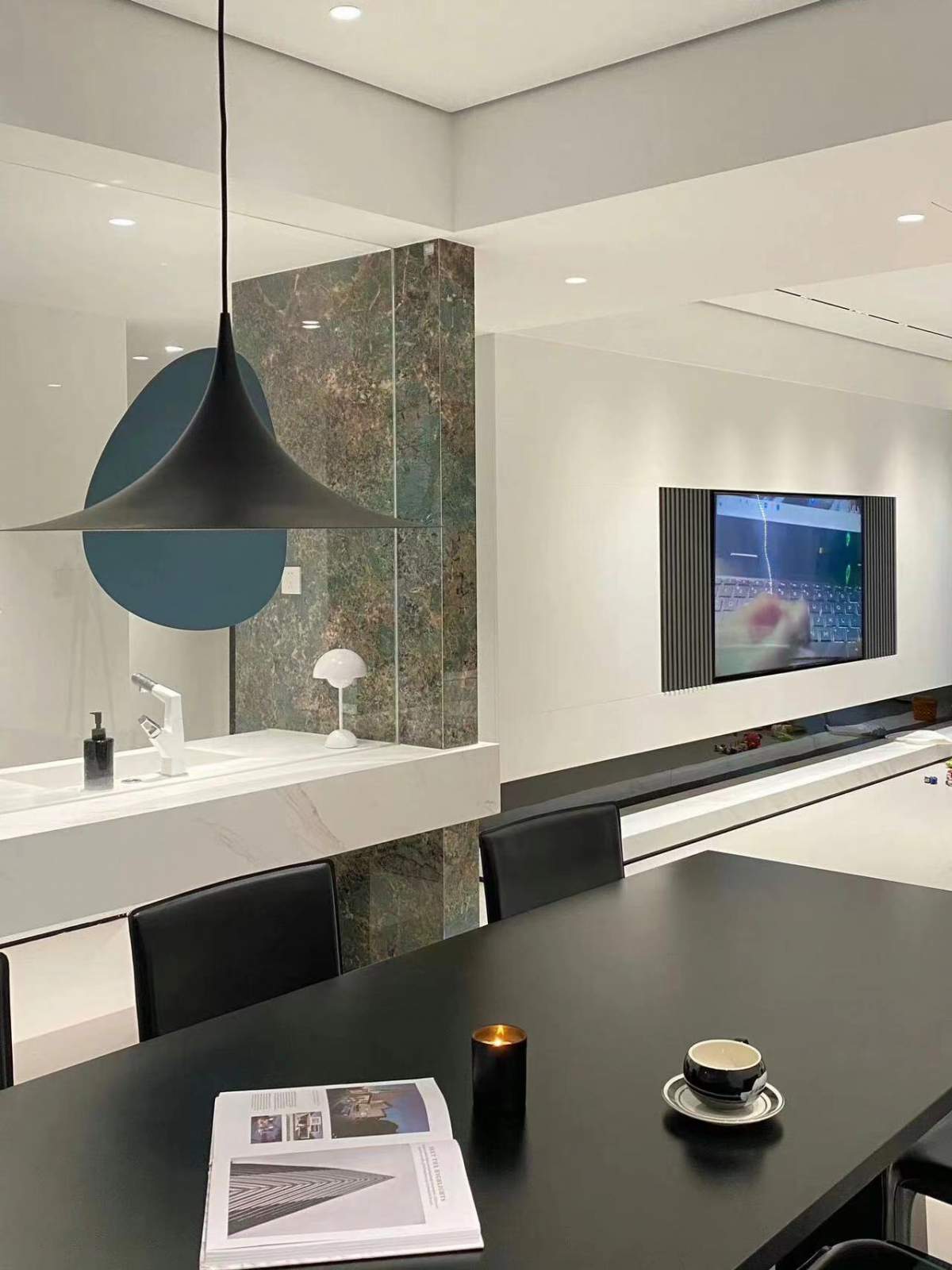 咸阳装修案例渭滨苑151平—极简风格