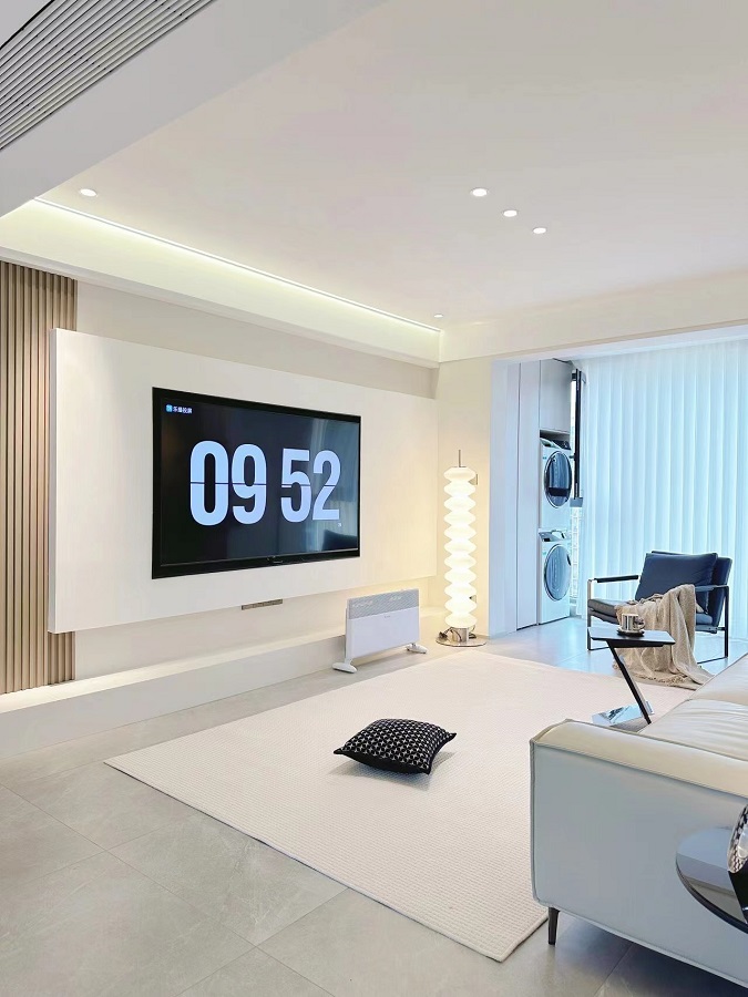 咸阳装修案例中华世纪城143平—现代简约风格