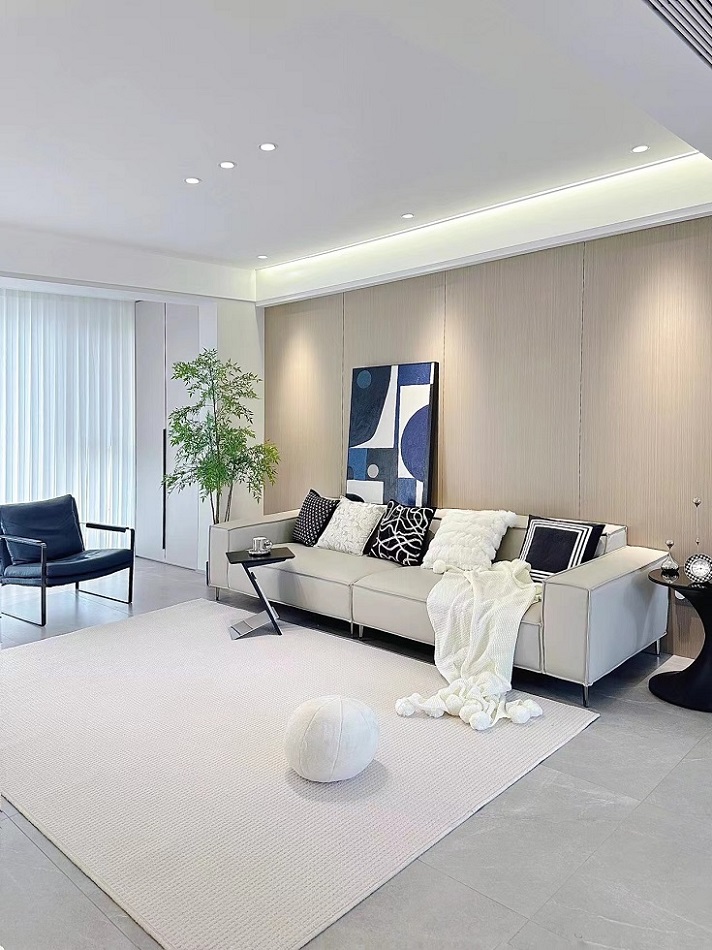 咸阳装修案例中华世纪城143平—现代简约风格