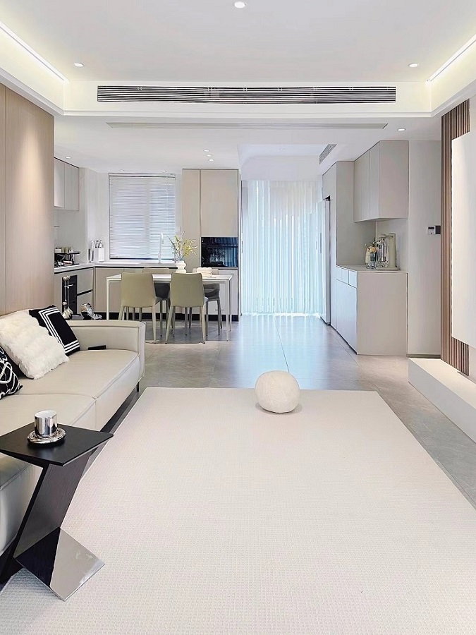 咸阳装修案例中华世纪城143平—现代简约风格