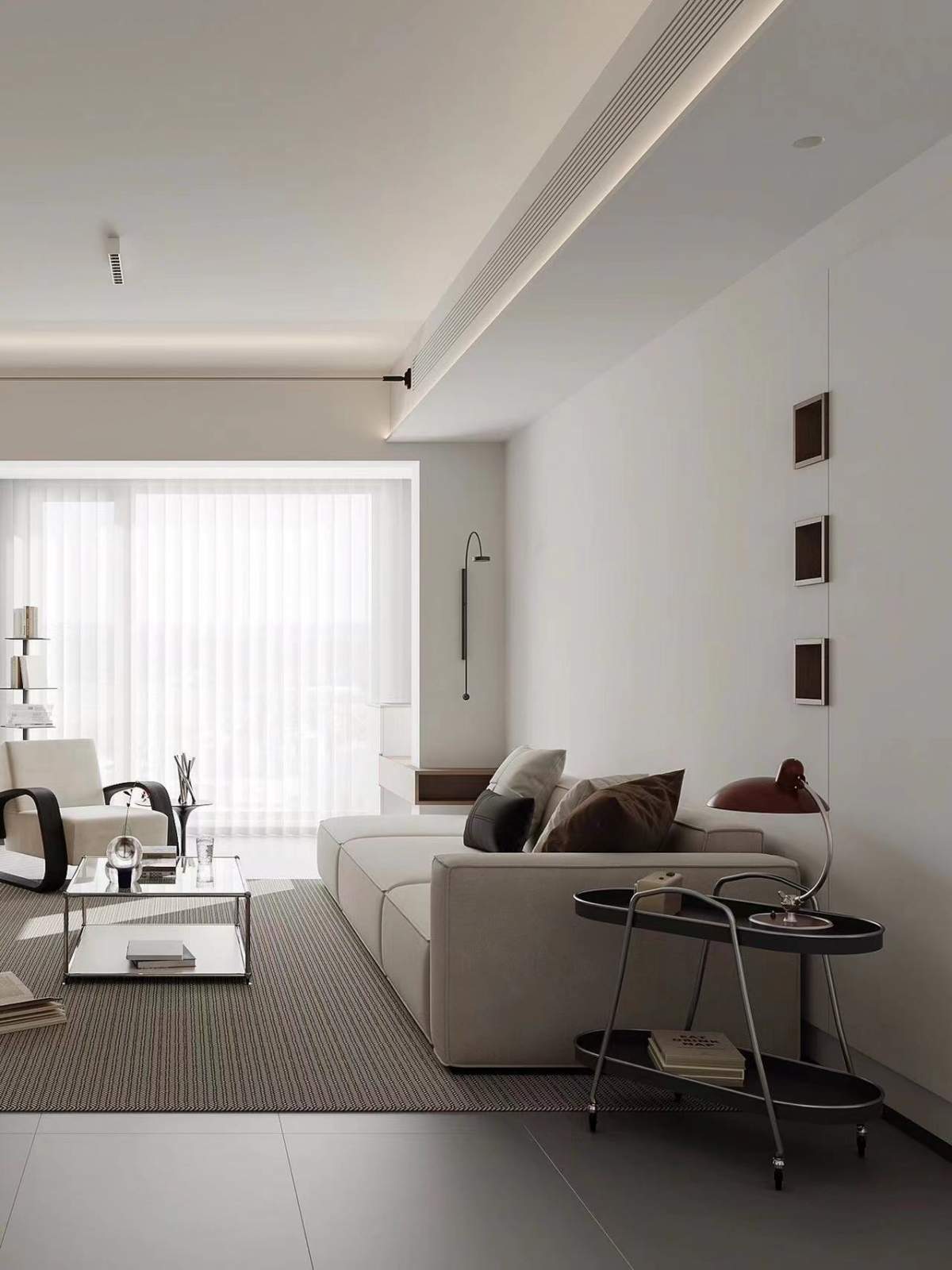 美域熙湖140平—极简风格