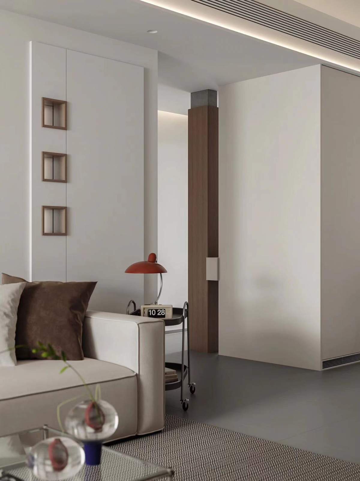 美域熙湖140平—极简风格