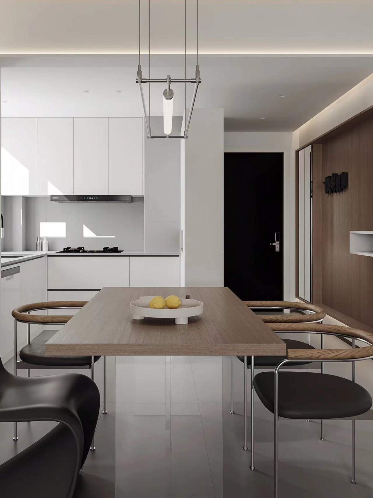 美域熙湖140平—极简风格