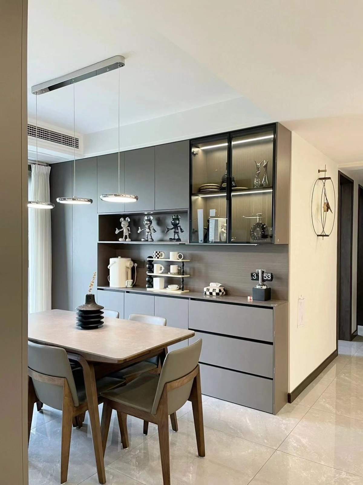 咸阳装修案例中华世纪城143平—现代简约风格