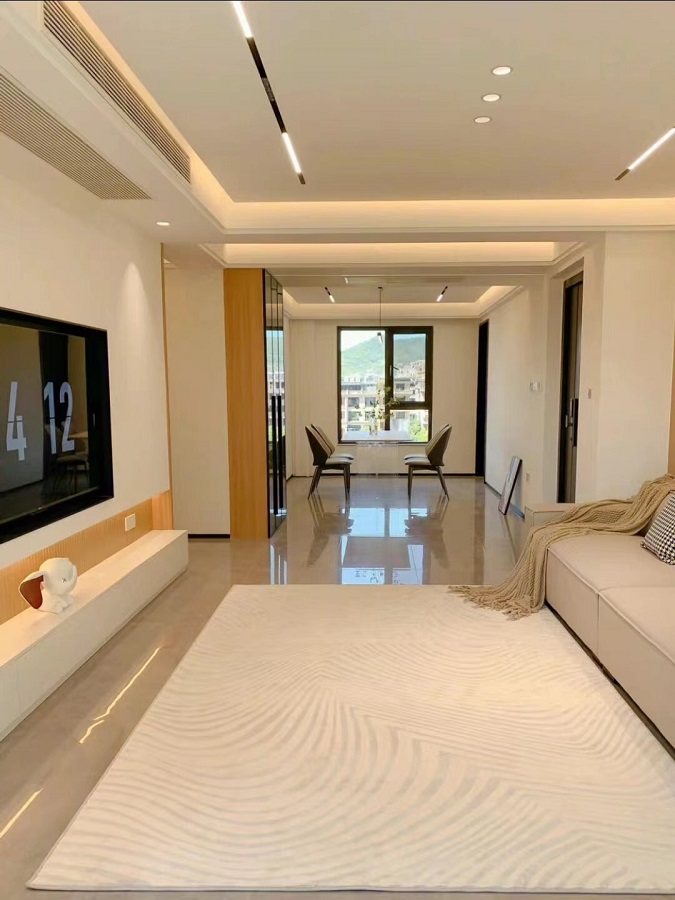 咸阳装修案例华泰玉景台133平—简约风格