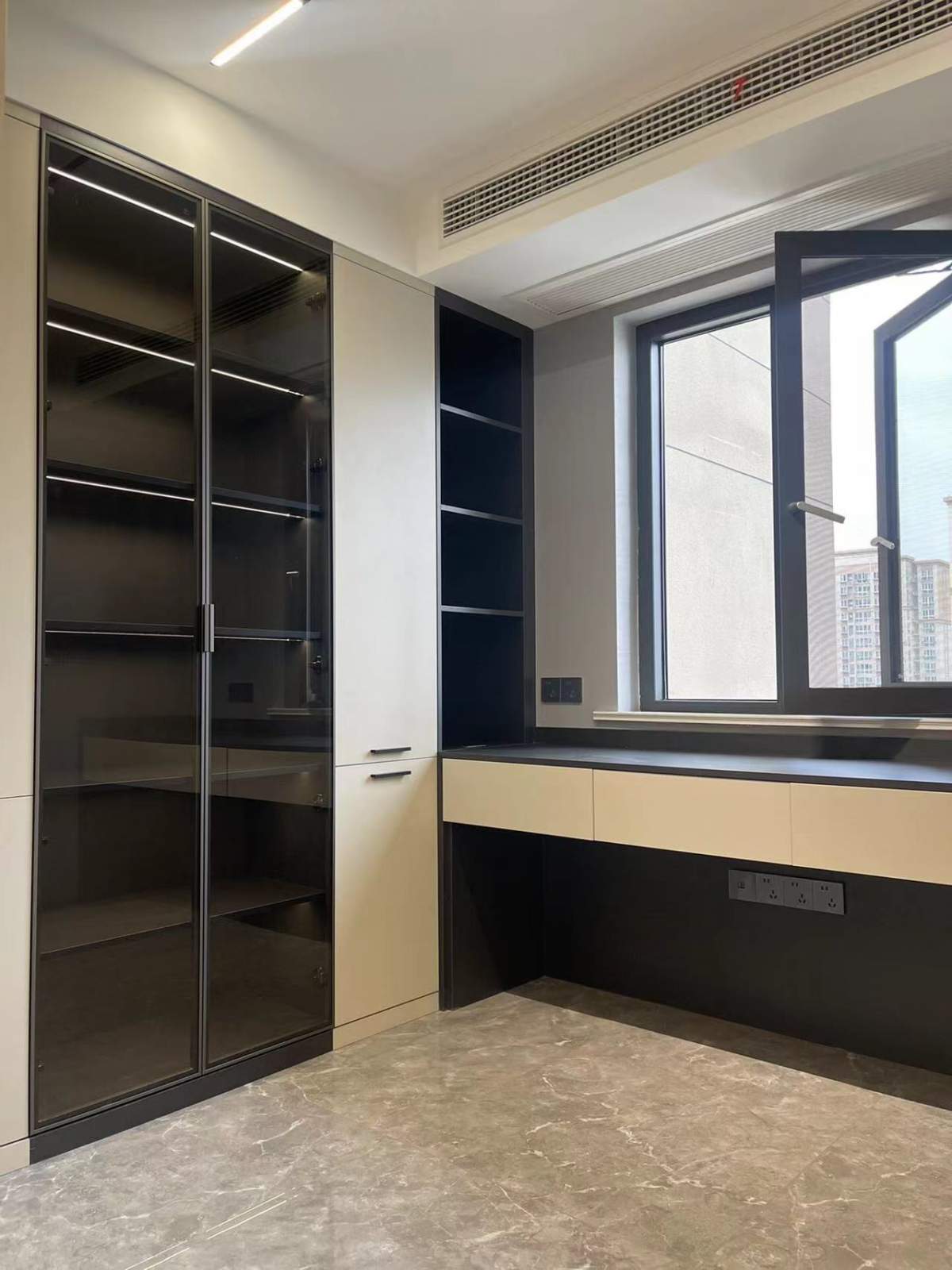 咸阳装修案例美域熙湖143平—现代简约风格