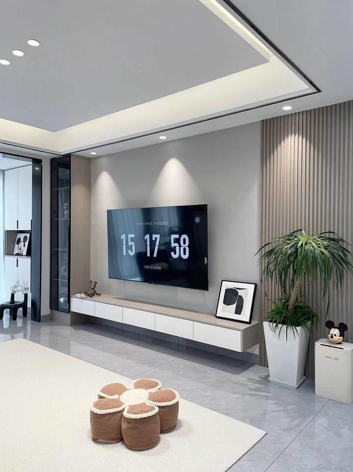 咸阳装修案例宜家沣都144平—现代简约风格