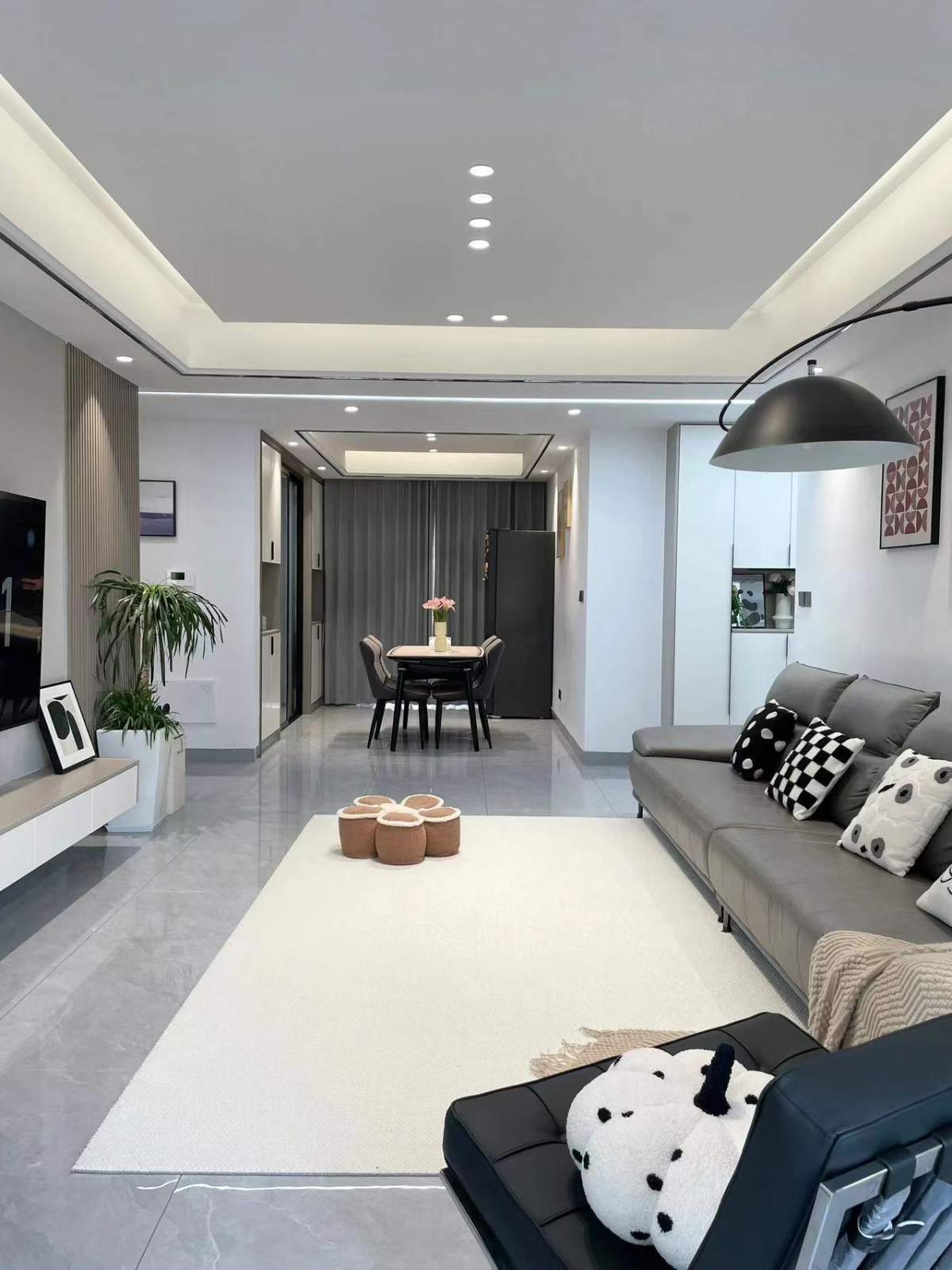 咸阳装修案例宜家沣都144平—现代简约风格