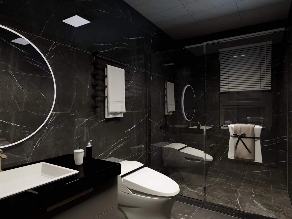 咸阳装修案例黑金现代简约