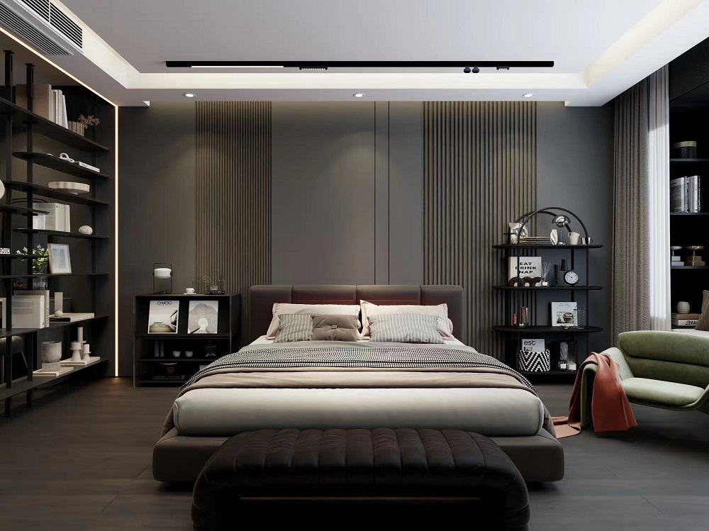 咸阳装修案例黑金现代简约