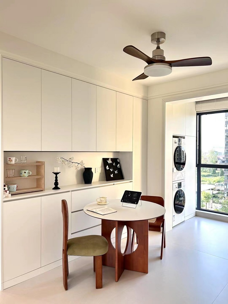 咸阳装修案例金科世界城99平——奶油风