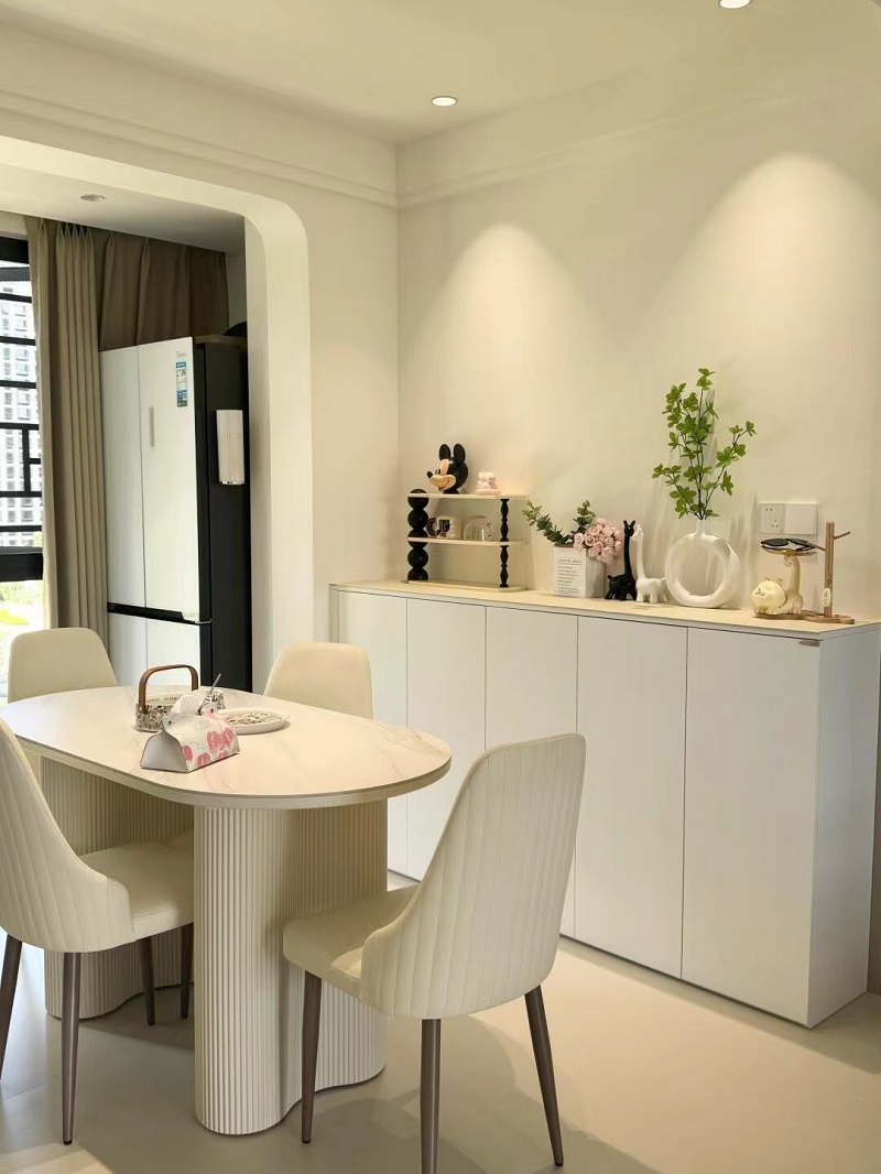 咸阳装修案例林凯城125平——奶油风格