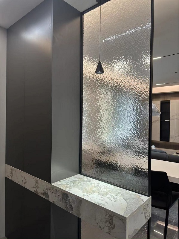 咸阳装修案例清渭公馆125平——黑白灰风格