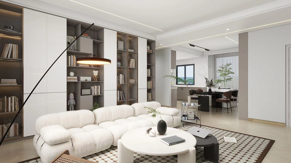 咸阳装修案例现代简约