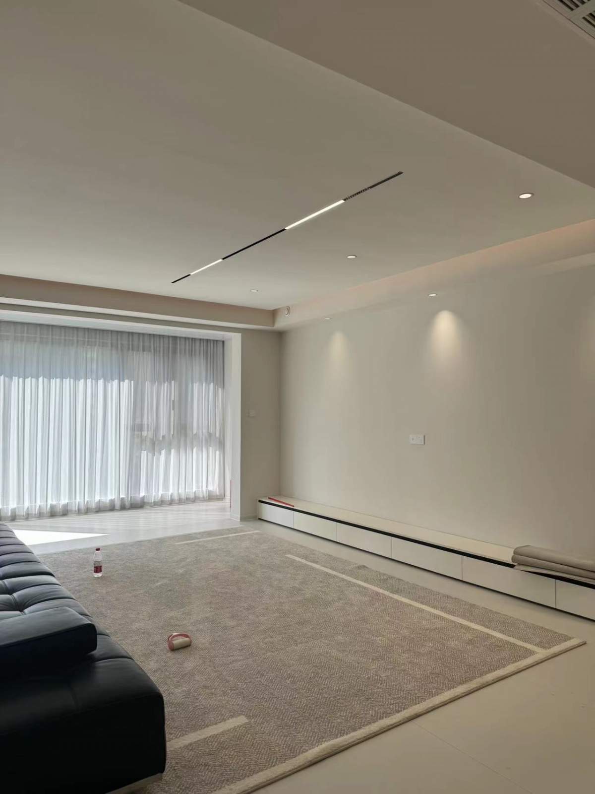 咸阳装修案例龙湖彩虹郦城165平—极简风格