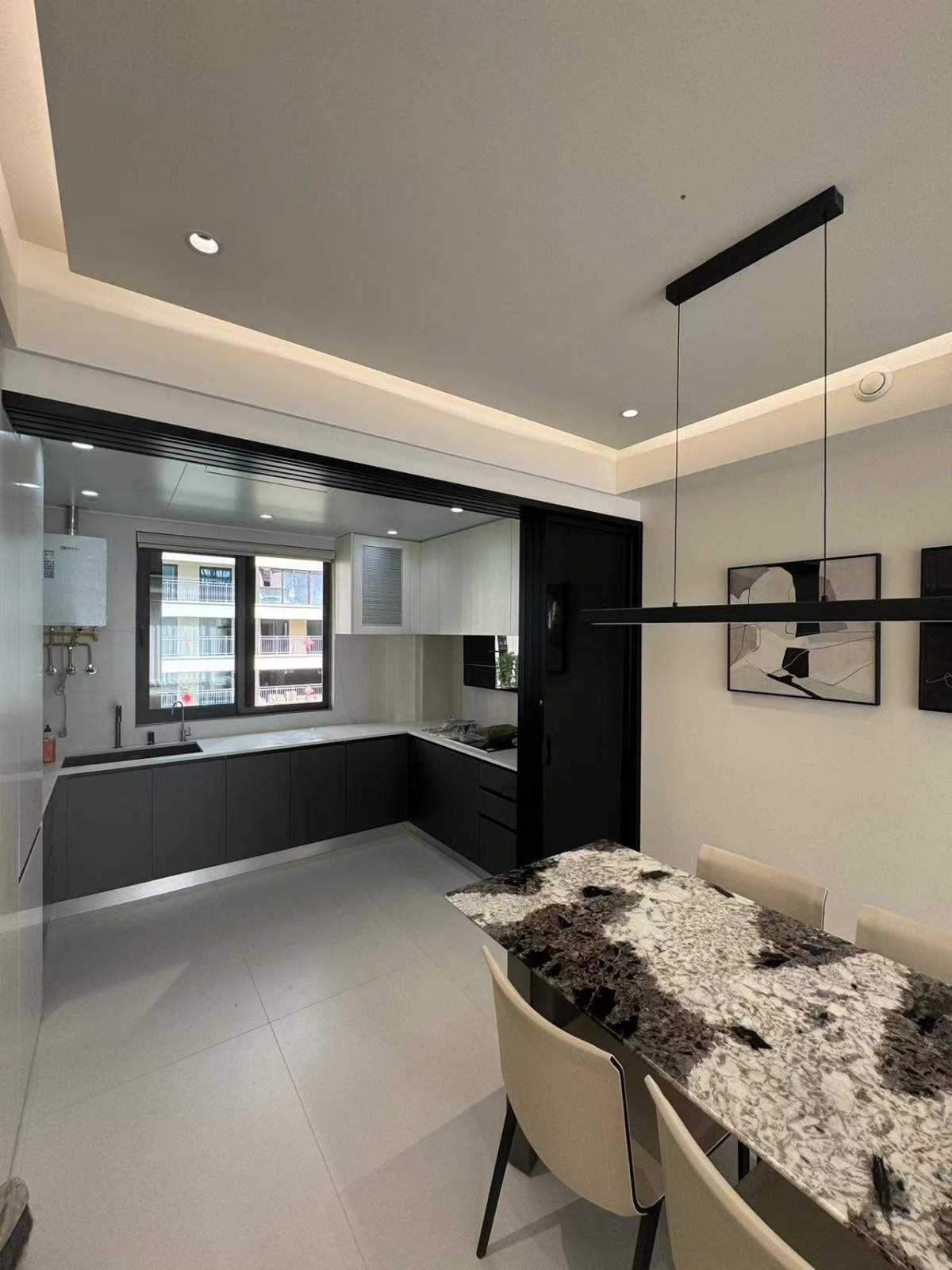 龙湖彩虹郦城165平—极简风格