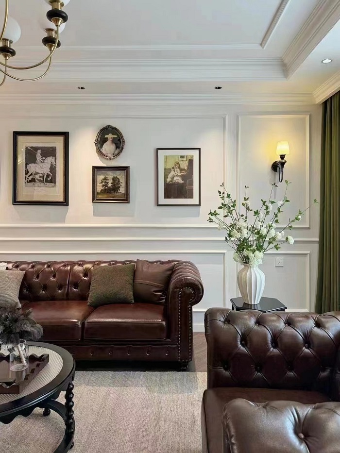 人才公寓95平——法式复古风格