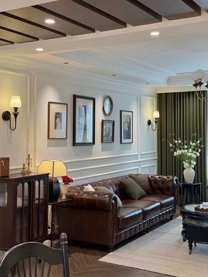 人才公寓95平——法式复古风格