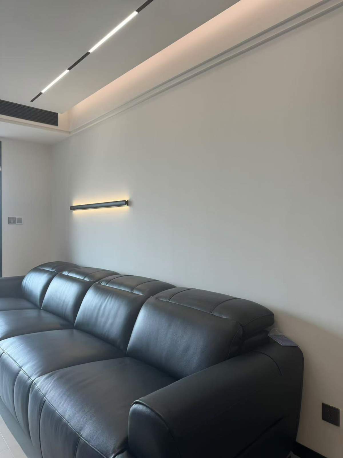 咸阳装修案例金科世界城113平—现代黑白灰风格