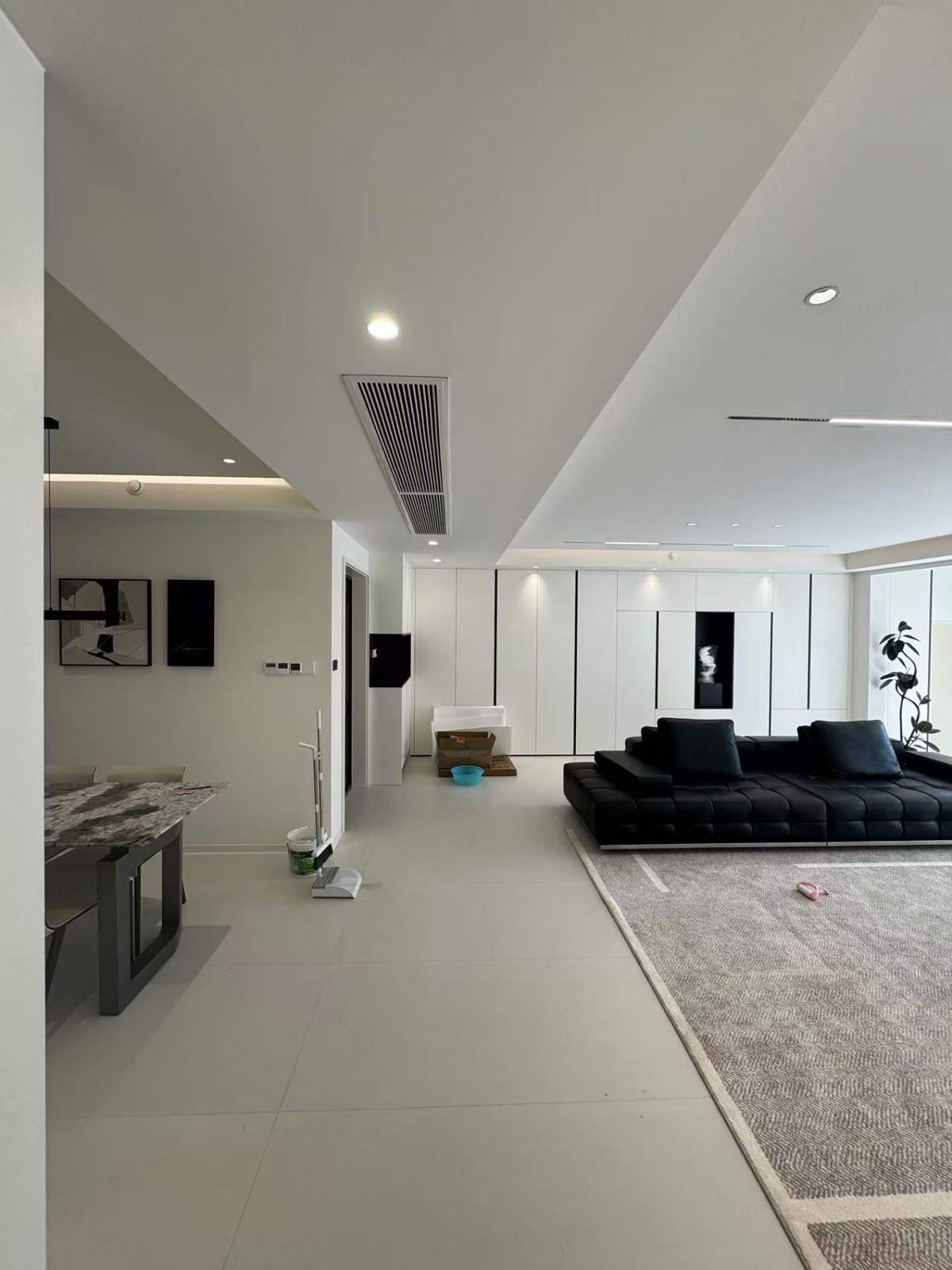 咸阳装修案例龙湖彩虹郦城160平—奶油风格