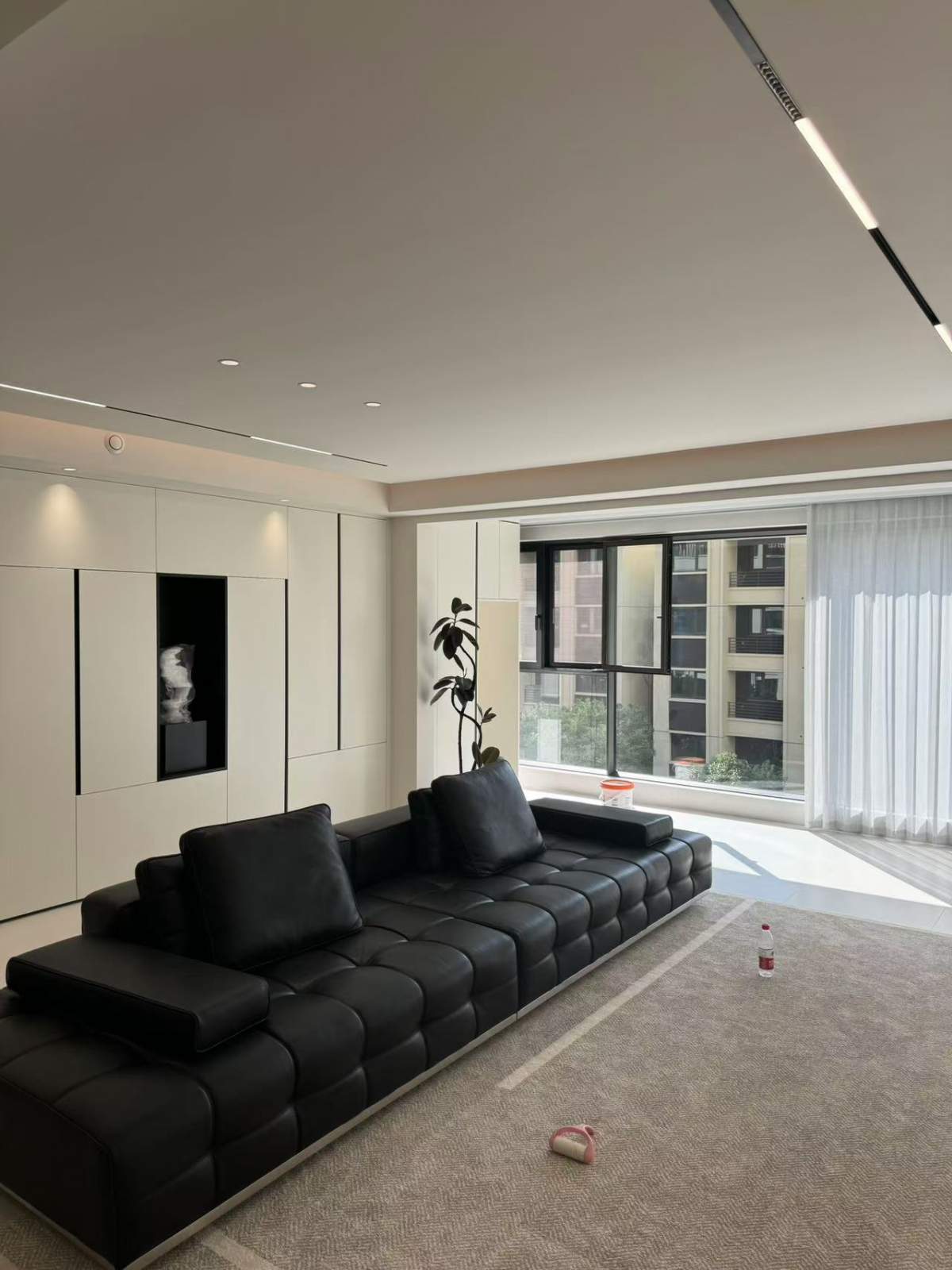 咸阳装修案例龙湖彩虹郦城160平—奶油风格