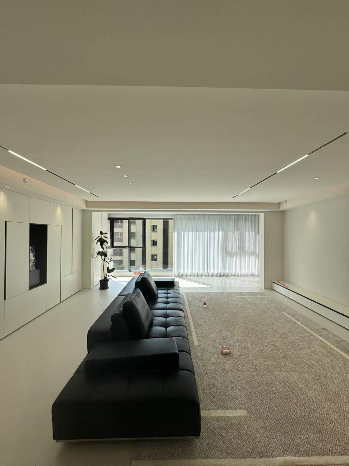 咸阳装修案例龙湖彩虹郦城160平—奶油风格