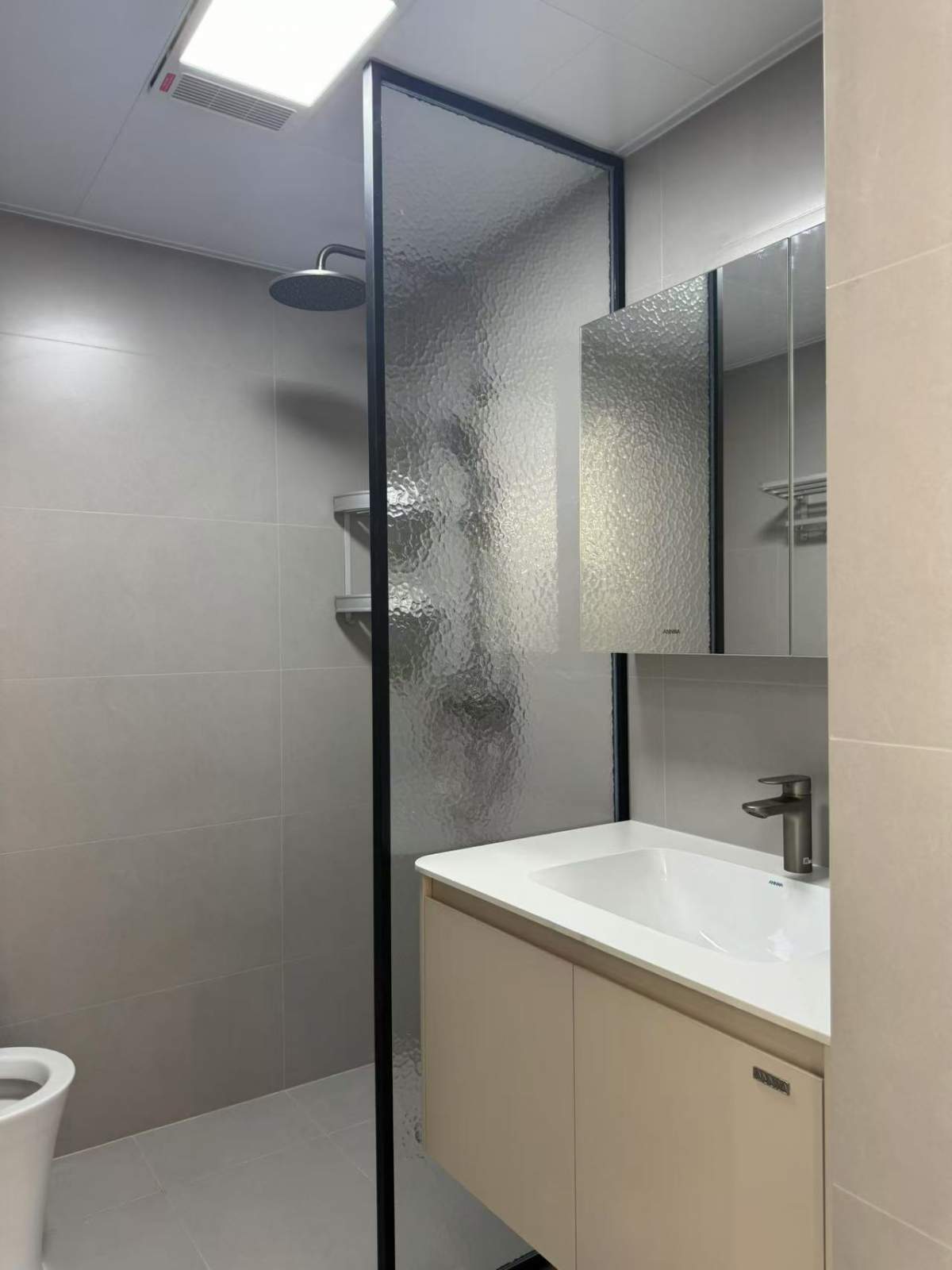 咸阳装修案例日月星城87平—黑白灰风格