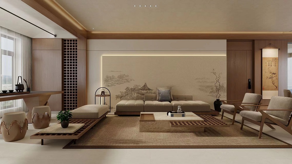 咸阳装修案例新中式