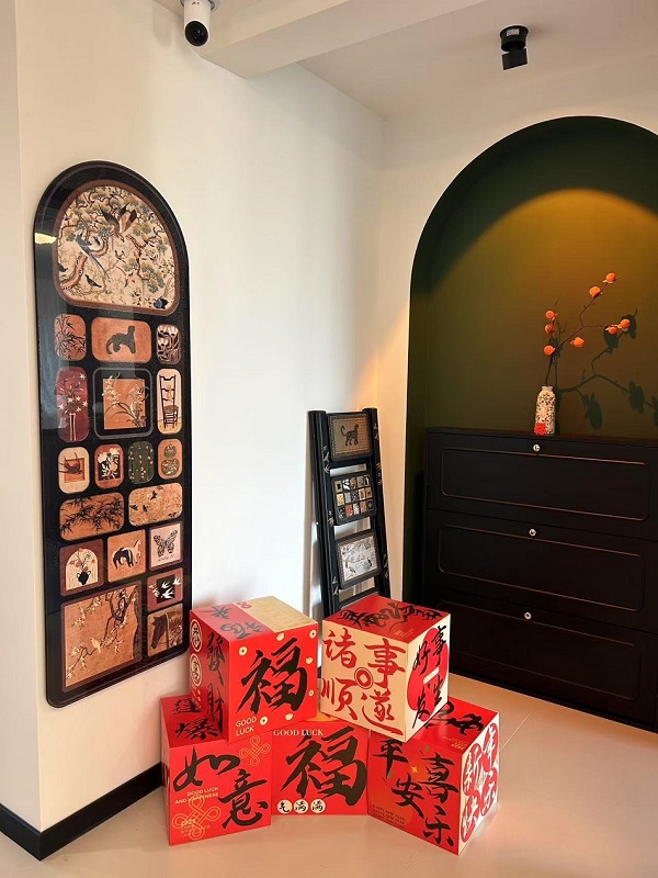 咸阳装修案例金方圆120平—中古风