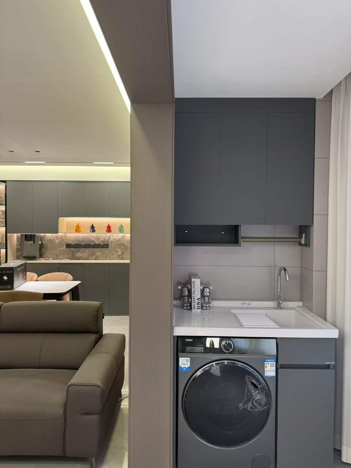 咸阳装修案例金科世界城144平—现代简约风格