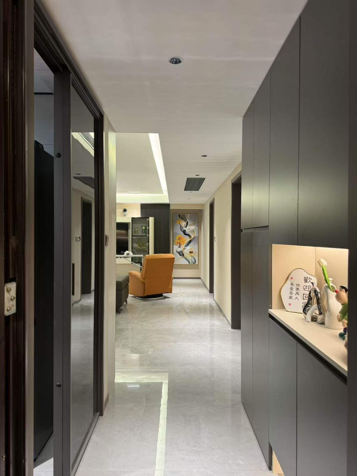 咸阳装修案例金科世界城144平—现代简约风格