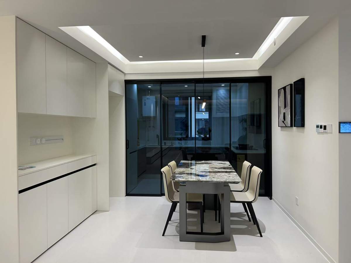 咸阳装修案例龙湖彩虹郦城160平—极简风格