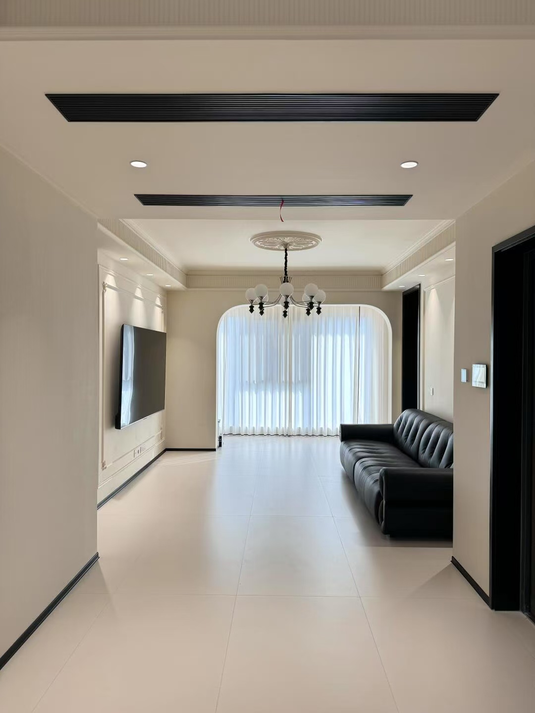 咸阳装修案例中央首府130平—法式风格