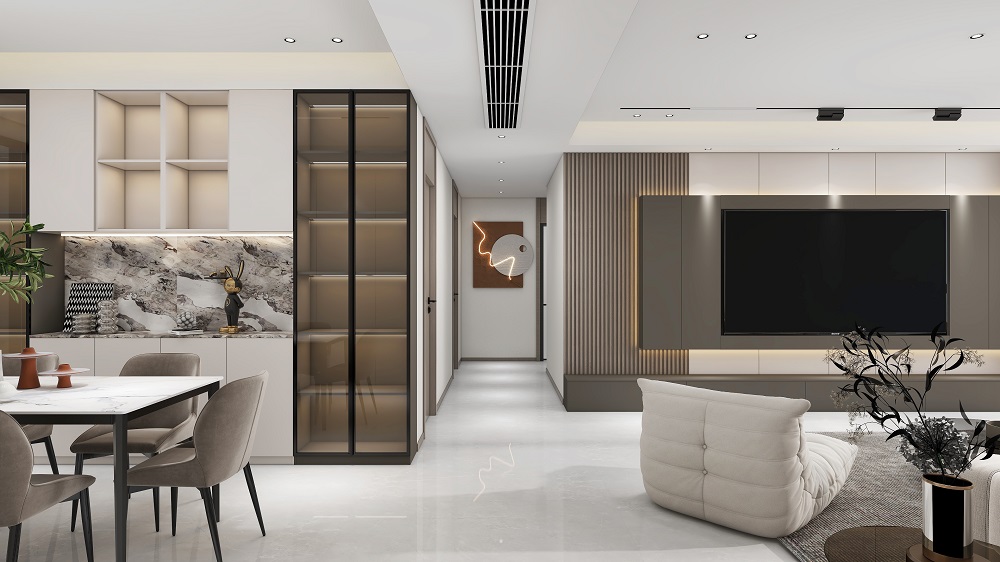 咸阳装修案例现代轻奢