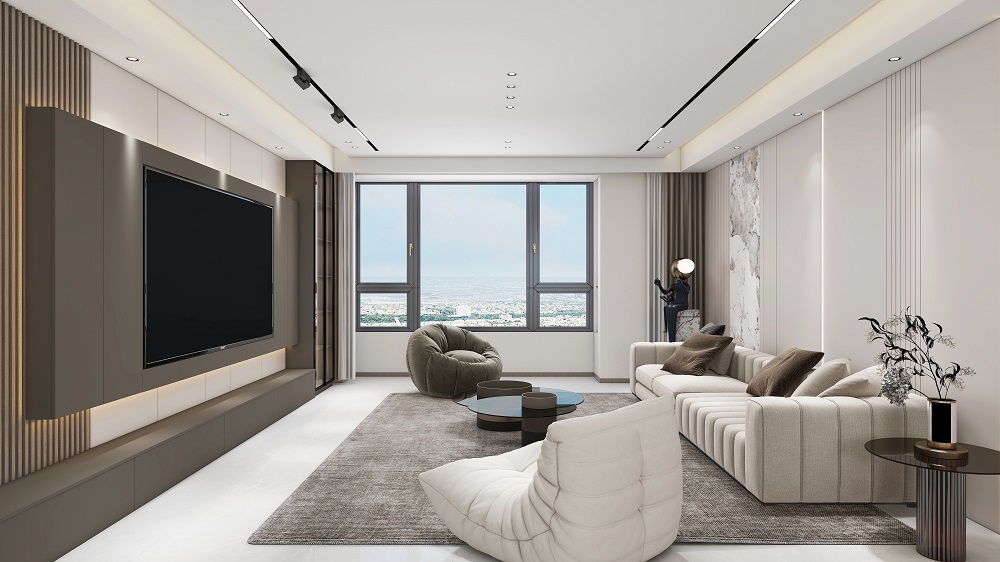 咸阳装修案例现代轻奢