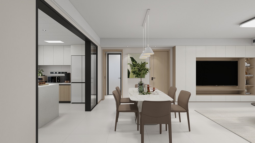 咸阳装修案例现代简约