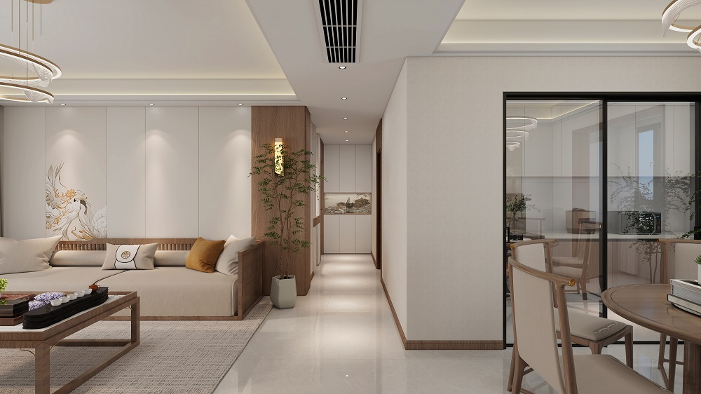 咸阳装修案例新中式