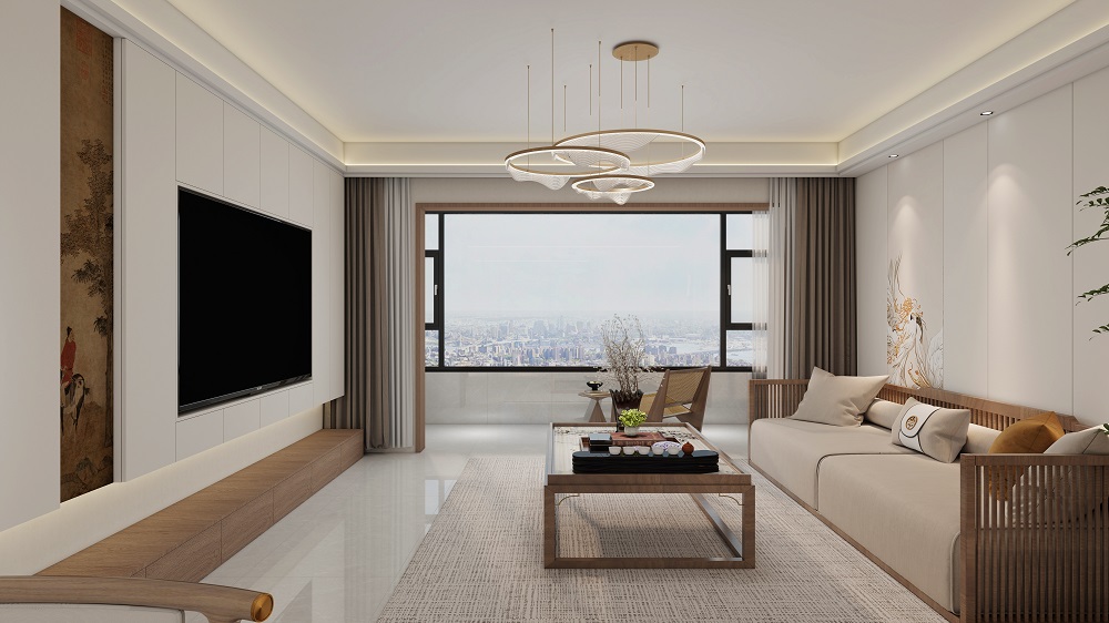 咸阳装修案例新中式