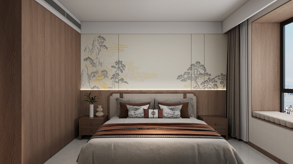 咸阳装修案例新中式