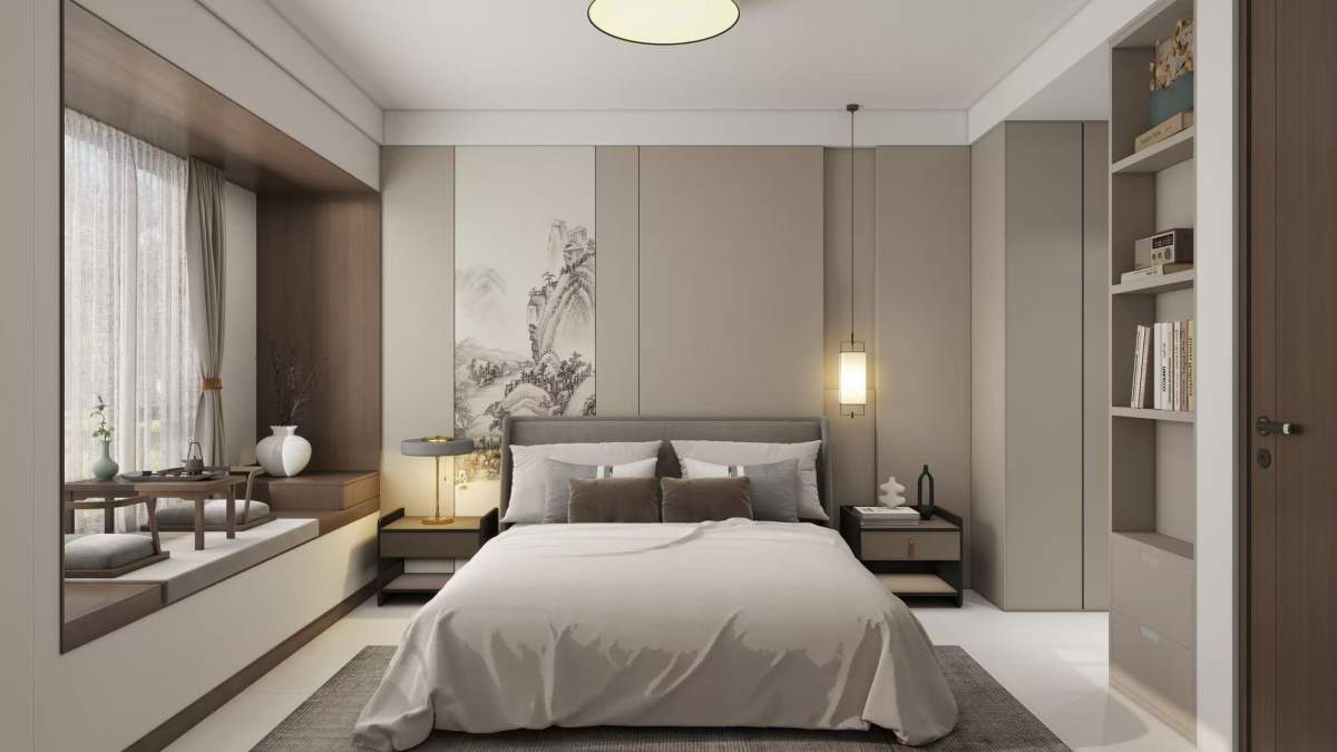 咸阳装修案例龙湖彩虹郦城120m²—意式风格