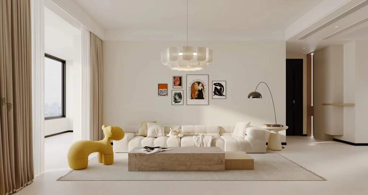 中央首府138m²—原木奶油风