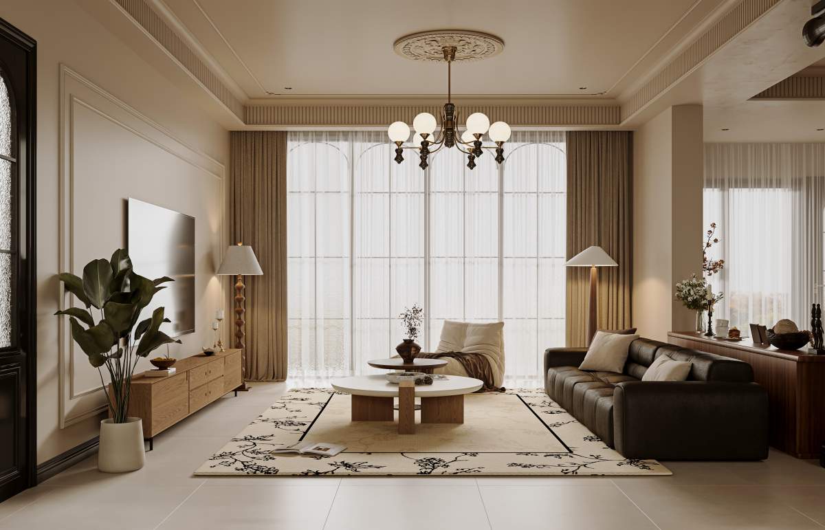 咸阳装修案例混搭风格