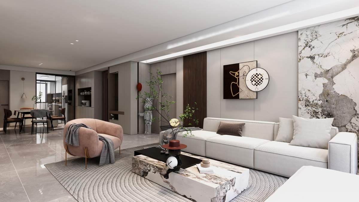 绿城春江花月151m²—现代简约风格