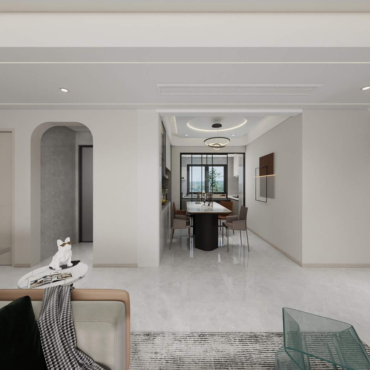 咸阳装修案例现代简约