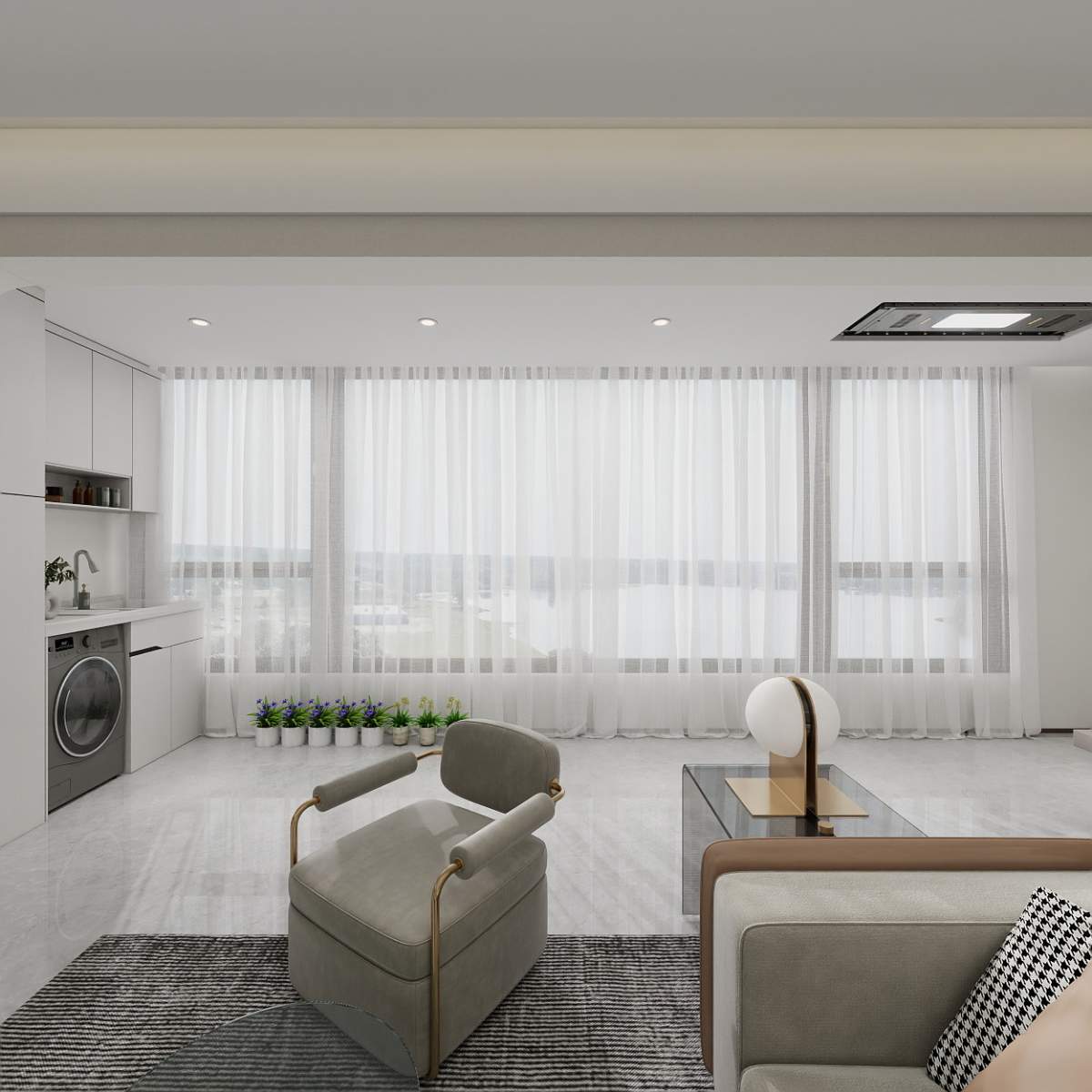 咸阳装修案例现代简约