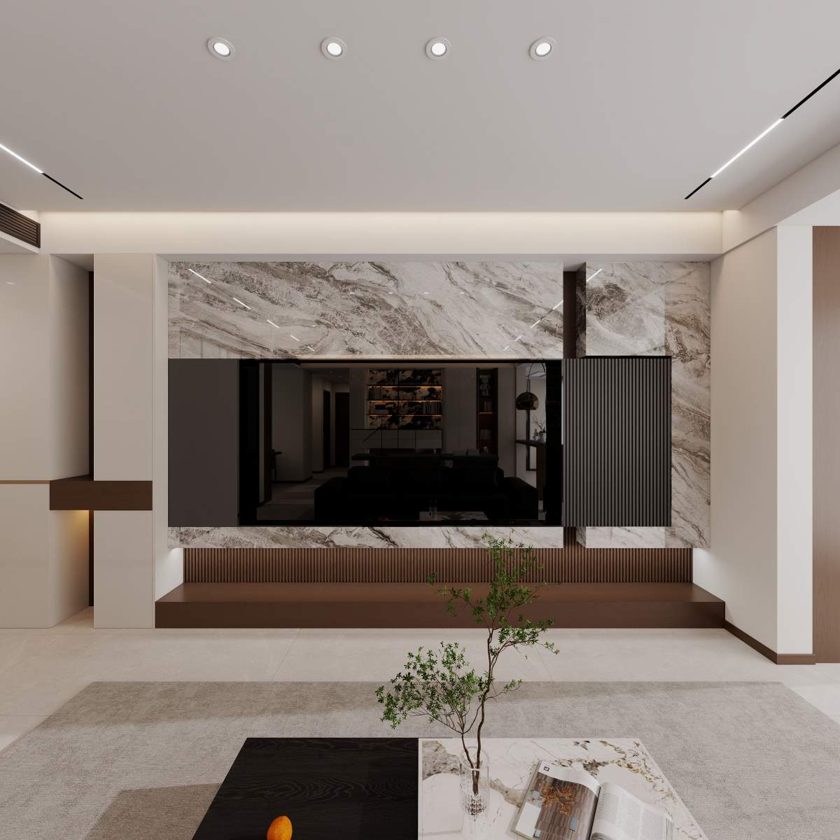 咸阳装修案例现代轻奢