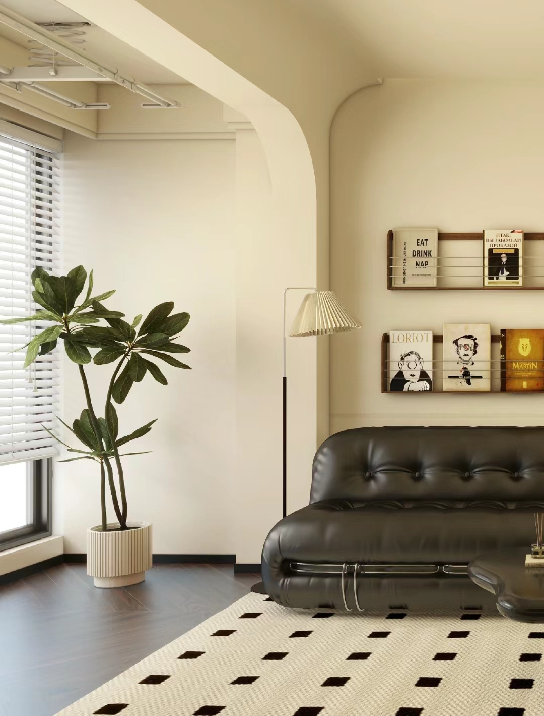 大华公园城市89m²—中古风