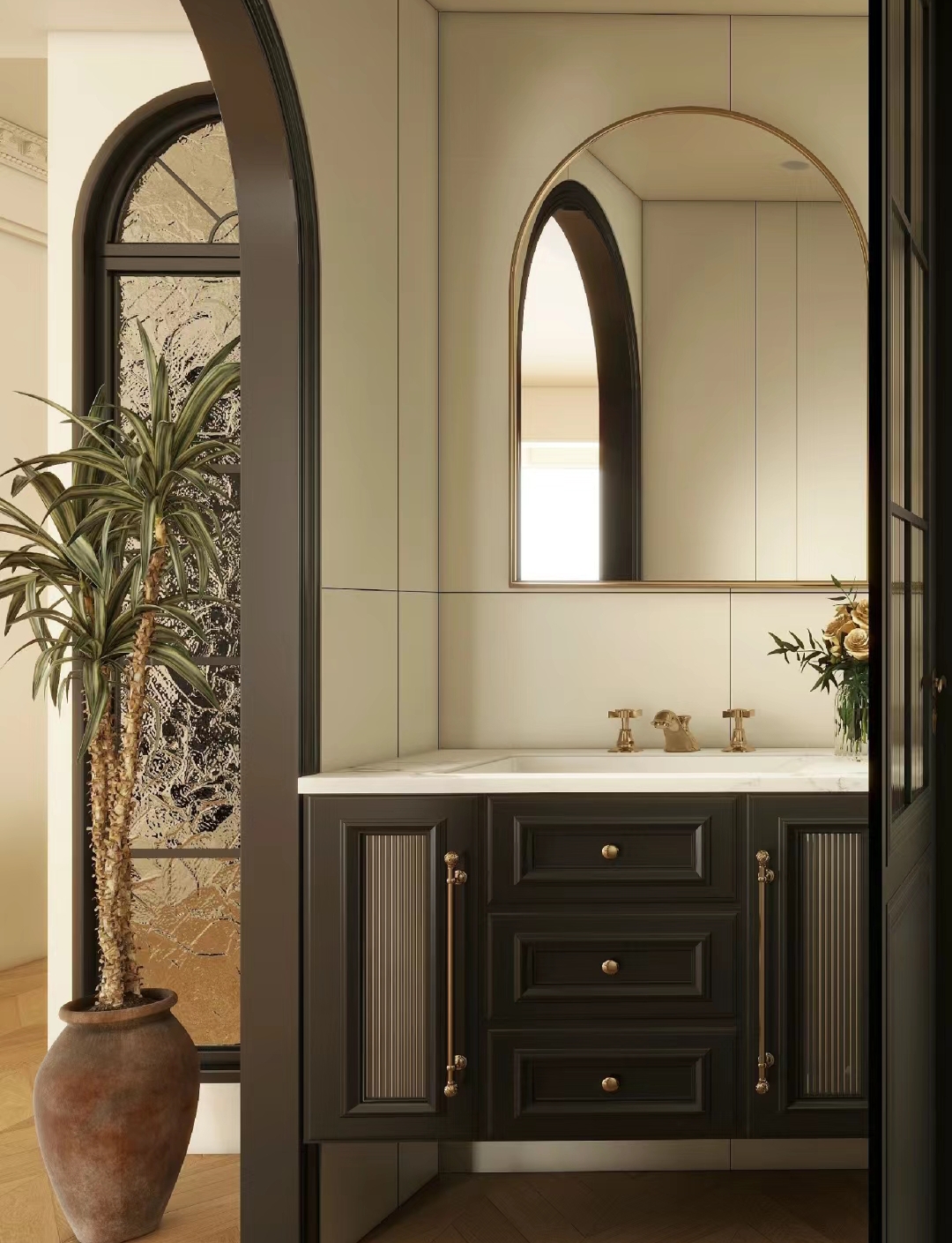 沣荷嘉苑98m²—法式复古风格