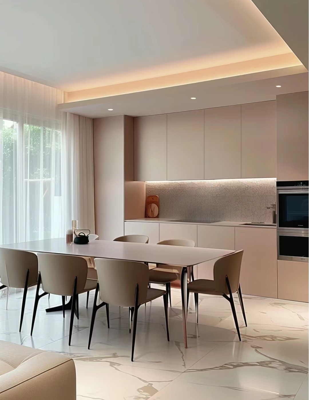 安谷园小区128m²—现代简约风格