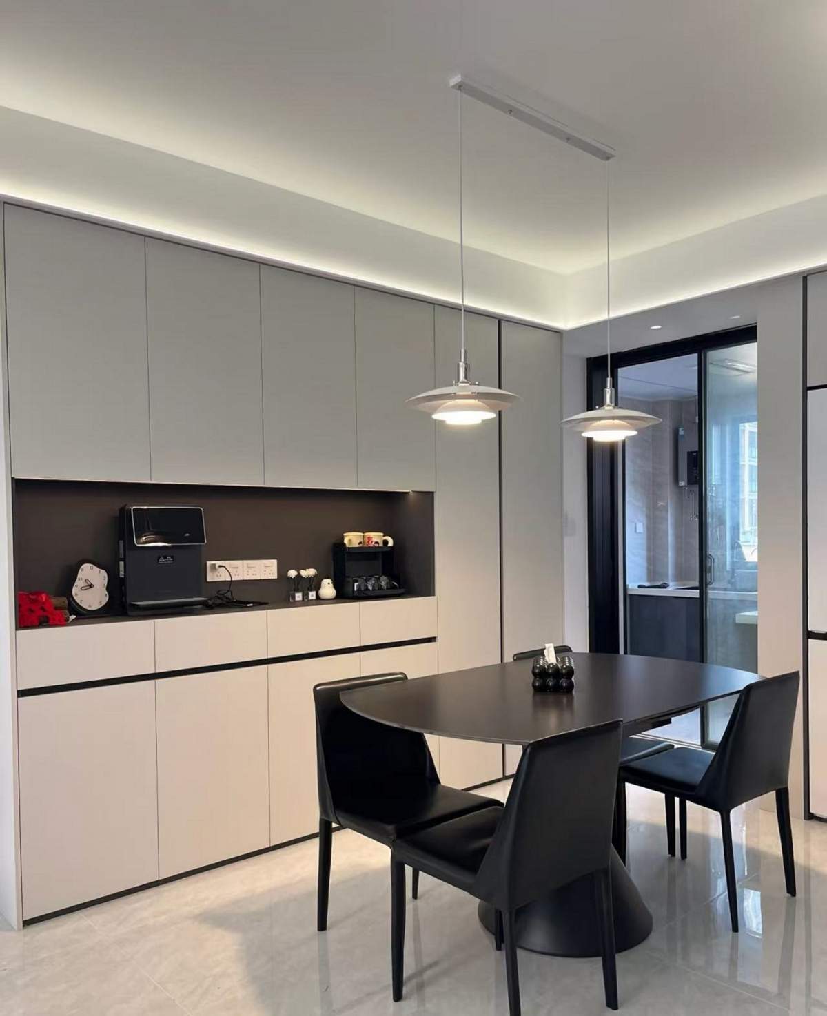 天地源珺樾坊105平—黑白灰风格